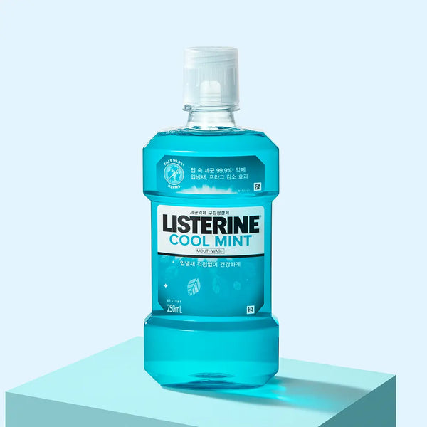 [DAISO] Listerine Mouthwash - Mint, 250ml / [민트향] 리스테린 250 ml