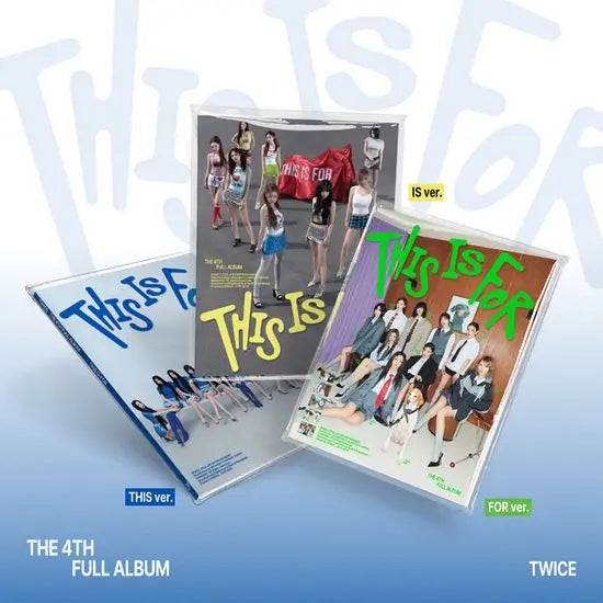 [K-Pop] Official 4th Album / THIS IS FOR [정규 4집]