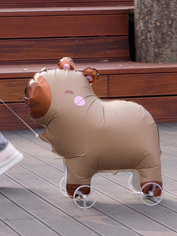 [DAISO] Capybara Walking Balloon / 산책 풍선 카피바라