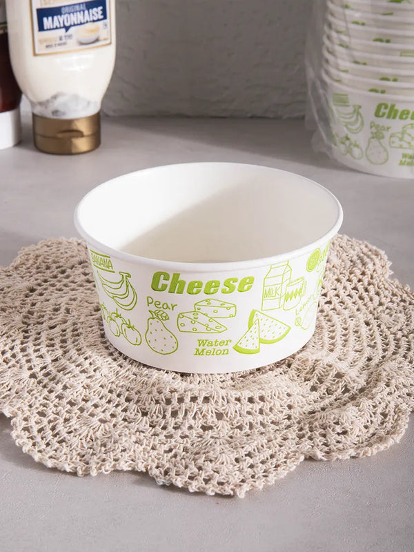 [DAISO] Printed Snack Container 520ml (18 pcs) / 프린팅 분식 용기 520ml 18개입