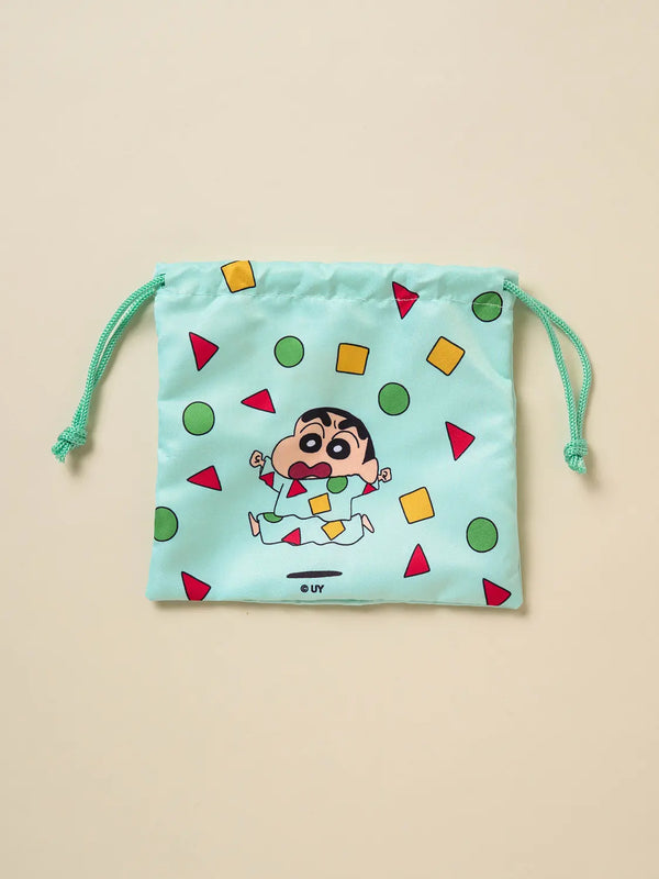 [DAISO] Crayon Shin-chan Printing String Pouch Pajamas / 짱구 프린팅 스트링 파우치 잠옷