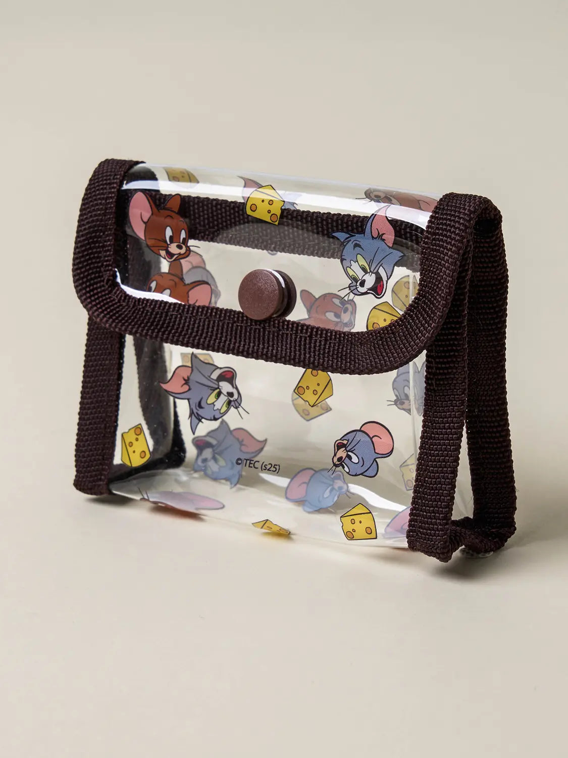 [DAISO] Tom and Jerry Snap Card Wallet / 톰과제리 똑딱이 카드 지갑