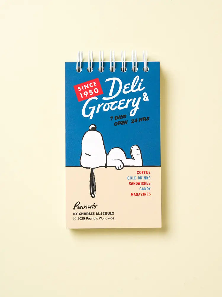 [DAISO] Peanuts Vintage Notebook (80 sheets) / 피너츠 빈티지 수첩 80매입