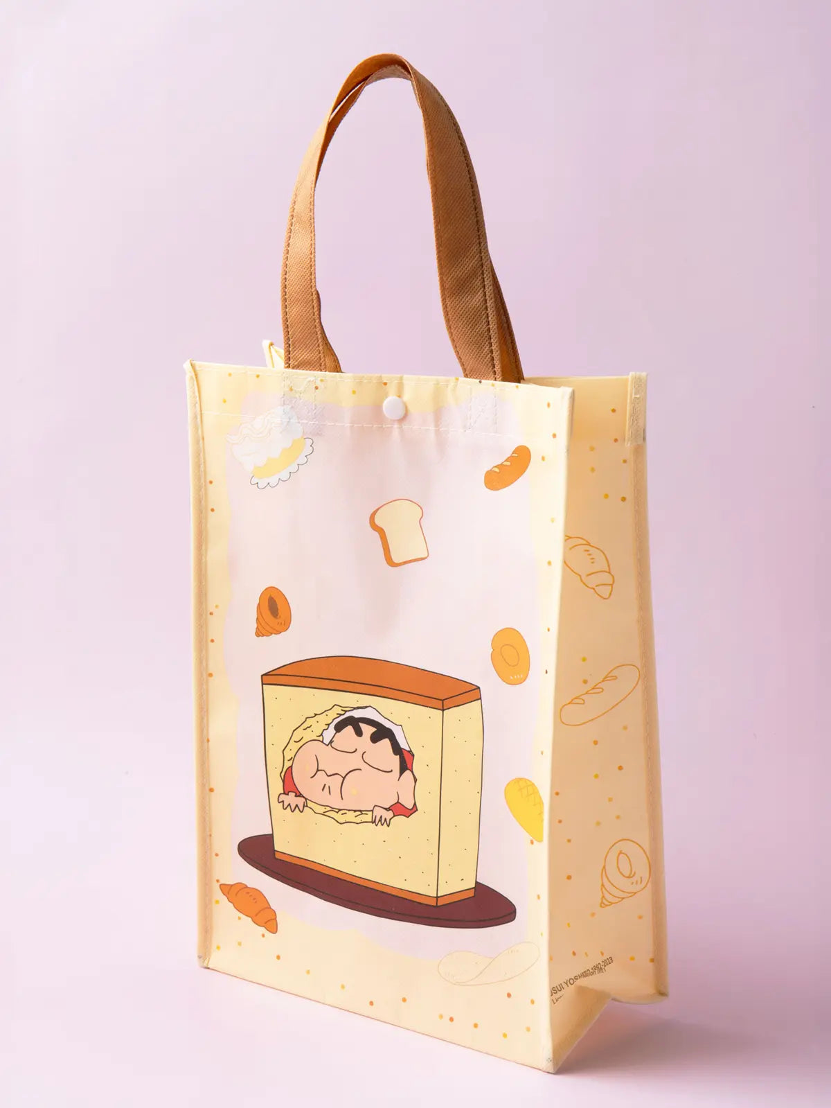 [DAISO] Crayon Shin-chan Non-Woven Shopping Bag / 짱구 부직포 코팅 쇼핑백