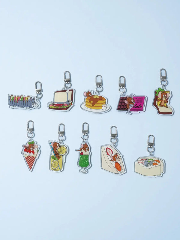 [DAISO] Tom and Jerry Random Acrylic Keychain / 톰과제리 랜덤 아크릴 키링