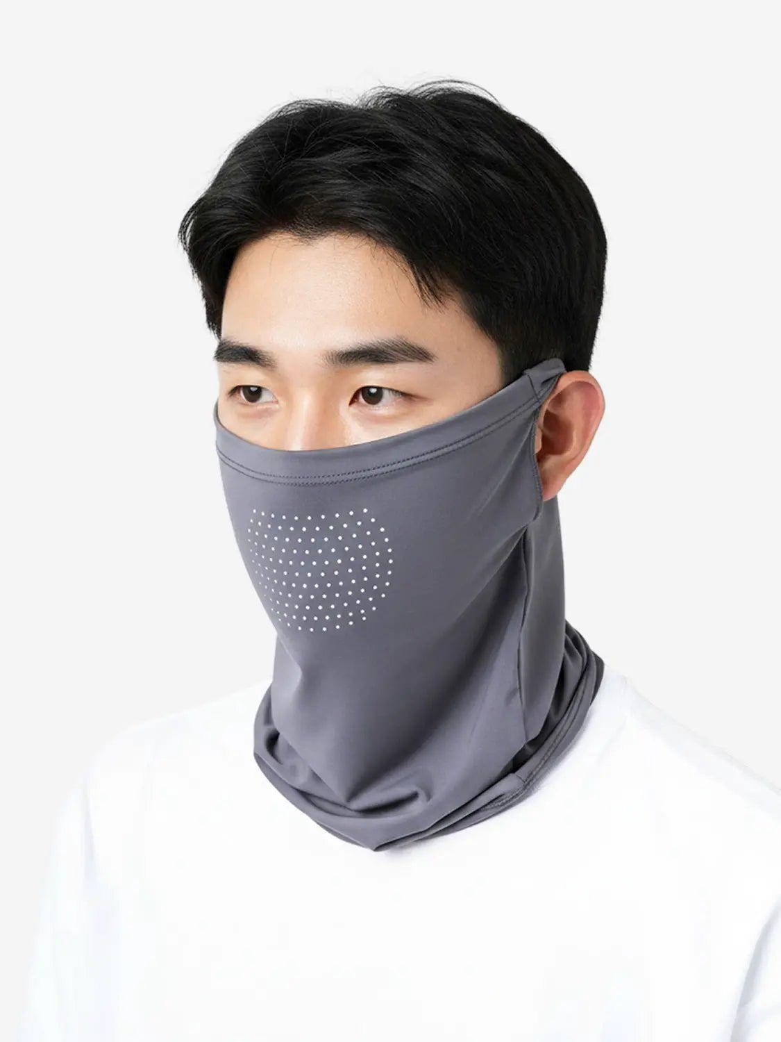 [DAISO] Air Hole Scarf - Grey / [UV 최대 95% 차단] 에어홀 스카프 그레이