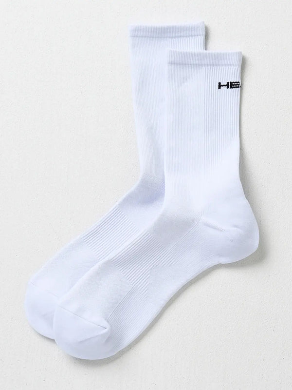 [Head] HEAD Crew Socks White / HEAD 장목 양말 화이트