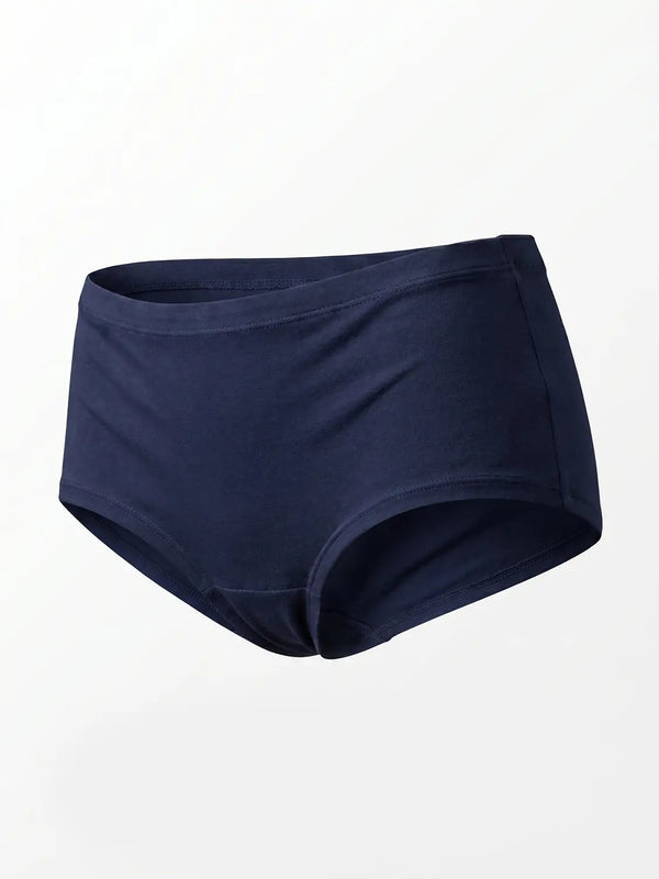 [DAISO] Women's Cotton Mid-Waist Sanitary Panties (Navy) / 여성 코튼 미들웨이스트 위생팬티(100)(네이비)