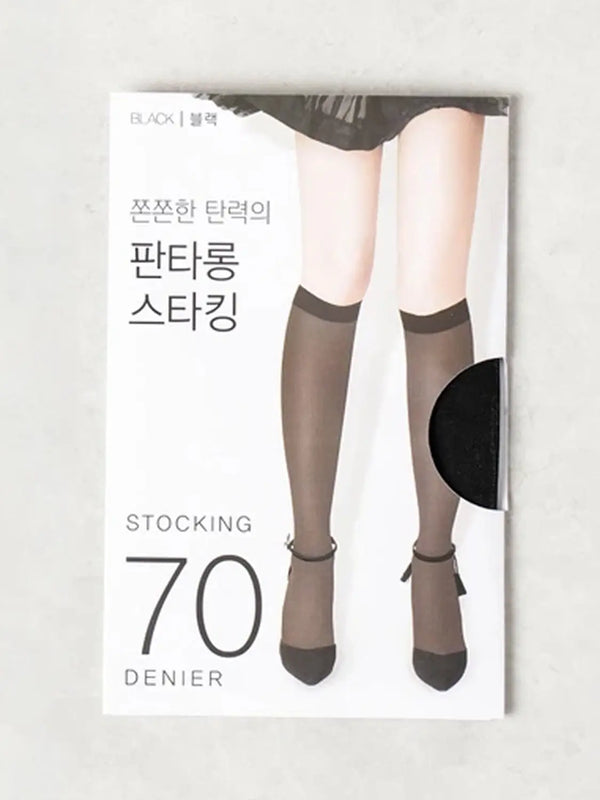 [DAISO] Wool Pantalong Stockings - Black / 울 판타롱 스타킹 블랙