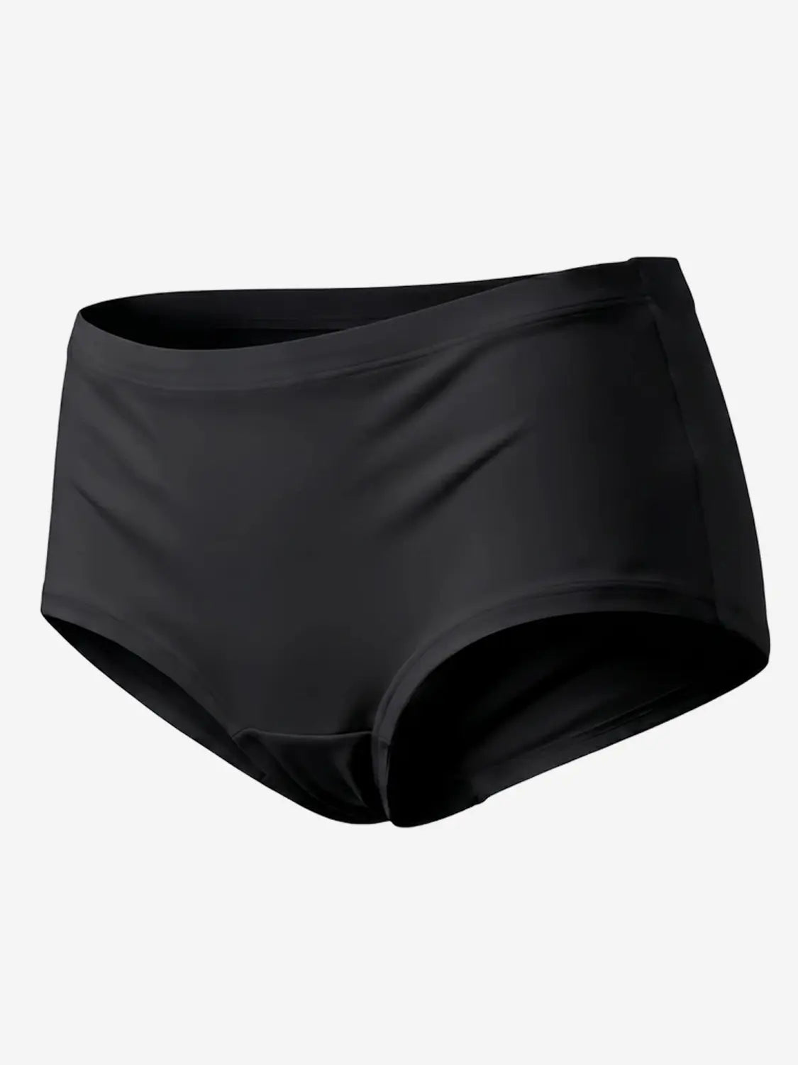 [DAISO] Women's Cotton Mid-Waist Seamless Panty (100) (Black) / 여성 코튼 미들 웨이스트 심리스 팬티(100)(블랙)