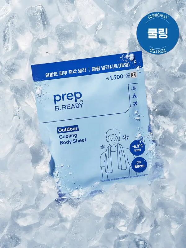 [Prep by Biready] Prep By Vileady Cooling Body Cooling Sheet 40g / 프렙바이비레디 쿨링 바디냉각 시트 40 g_아모레퍼시픽