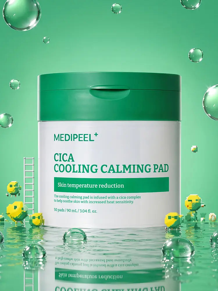 [Medi-peel] Medi-Peel Cica Cooling Calming Pad 2.0 (50 count) / 메디필 시카 쿨링 진정 패드 2.0 50매입