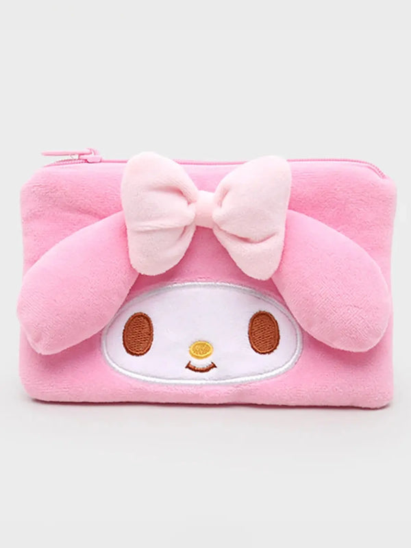 [DAISO] My Melody Flat Plush Pouch / 마이멜로디 납작 봉제 파우치