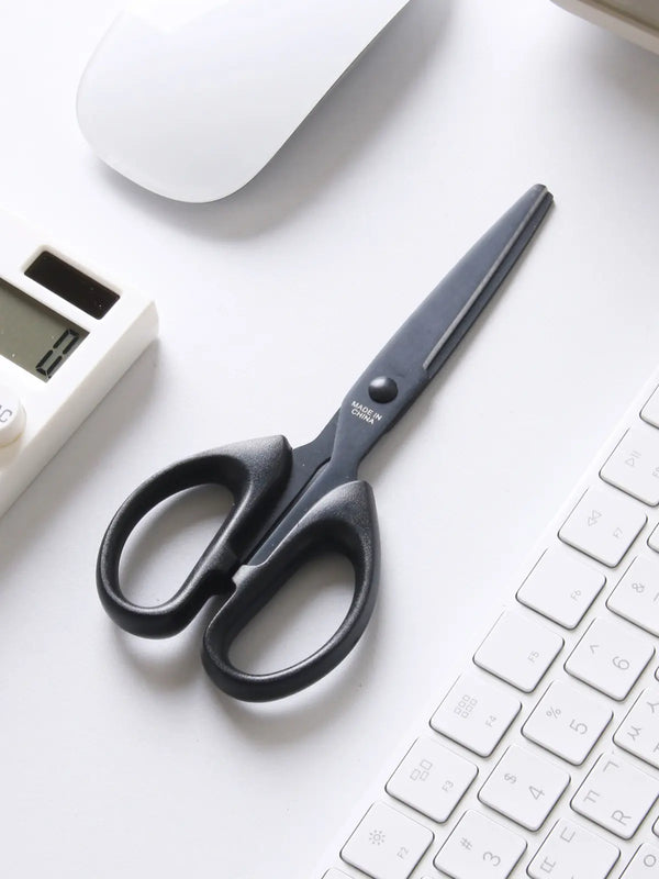 [DAISO] Office Black Coating Scissors 6 cm / 오피스 블랙코팅 가위 6 cm
