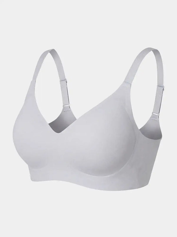 [DAISO] Simple Seamless Hook Bra (Blue) / 후크형 심플 심리스 브라 70/75 (A/B)(블루)
