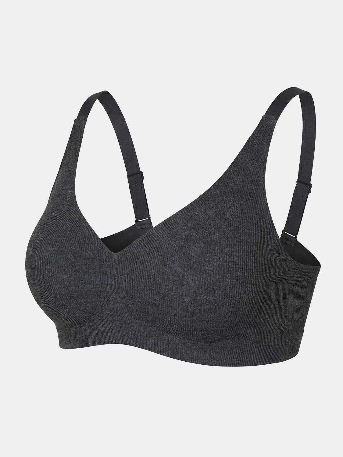 [DAISO] Rayon Seamless Hook Bra (Grey) / 레이온 후크형 심리스 브라 75/80 (A/B)(그레이)