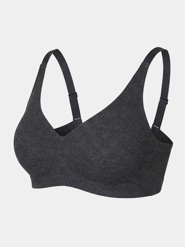 [DAISO] Rayon Seamless Hook Bra (Grey) / 레이온 후크형 심리스 브라 75/80 (A/B)(그레이)