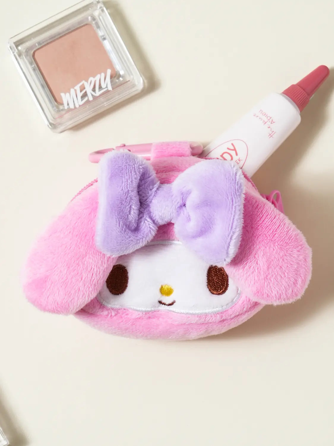 [DAISO] My Melody Carabiner Pouch / 마이멜로디 카라비너 파우치