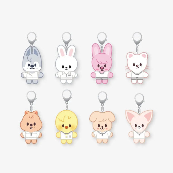 [Stray Kids] SKZOO COSTUME PLUSH KEYRING - THIS & THAT