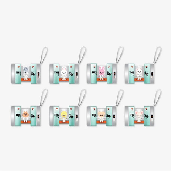 [Stray Kids] SKZOO CAPSULE ACRYLIC KEYRING - THIS & THAT
