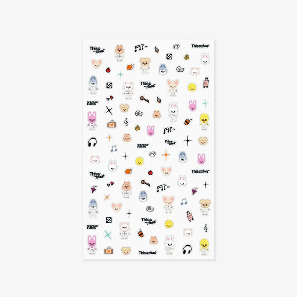 [Stray Kids] SKZOO MICRO STICKER - THIS & THAT