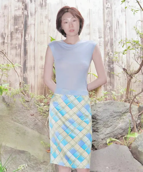 [NUUANU] Laguna Skirt_Aqua