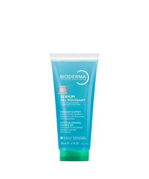 [BIODERMA] Sébium Gel Moussant 200ml (Purifying Foaming Gel) / 세비엄 젤 무쌍 200ml (피지조절 젤 클렌저)