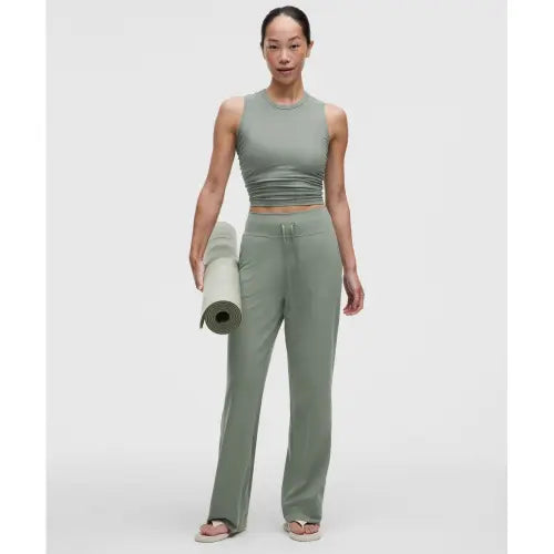 [LULULEMON] Groove High-Rise Wide Leg Pants - Asia Fit by WILO / 그루브 하이라이즈 와이드 레그 팬츠 *아시아 핏  WILO