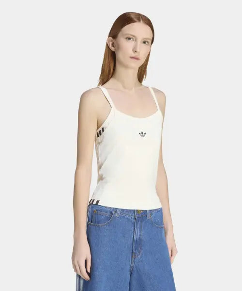 [ADIDAS] LAYERED TANK        OWHITE/OWHITE / 더블 레이어드 탱크 탑 - 화이트 / KW4525