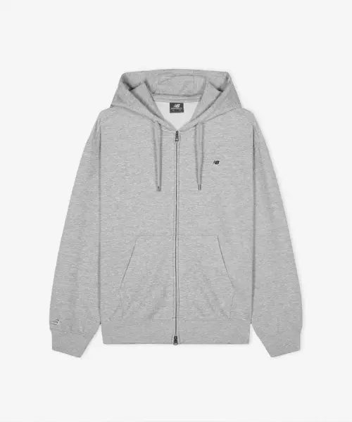 [NEW BALANCE] NBMDG21403 / UNI Essential Summer Lightweight Hood Zip-up (GRAY) / NBMDG21403 / UNI 에센셜 썸머 경량 후드집업 (GRAY)