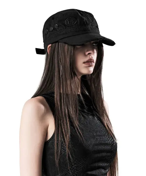 [EYANG] E2 MILITARY CAP BLACK