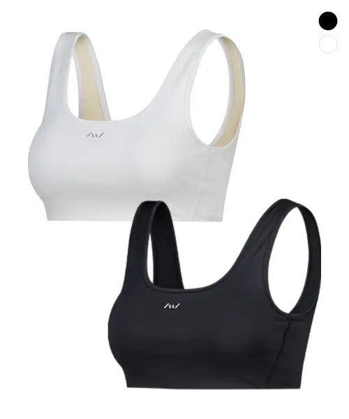 [LAZYBEE] [2 PACK] DryCell All Day Multi-Sport Women's Bra Top (Running, Yoga, Water) - 2 Colors / [2PACK] 드라이셀 올데이 멀티 스포츠 (러닝 요가 워터) 여성 브라탑 (2컬러)