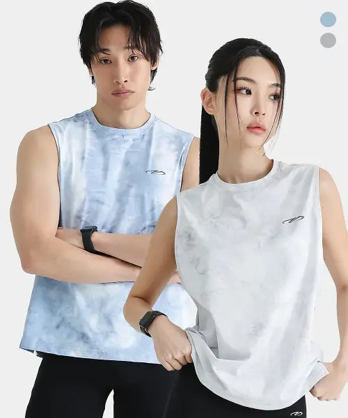 [MALDEN] Aireeze Snow Running Tank / 에어리즈 스노우 러닝 슬리브리스