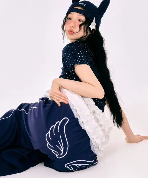 [YEGG] Nylon Wing Pants Navy / 나일론 윙 팬츠 네이비