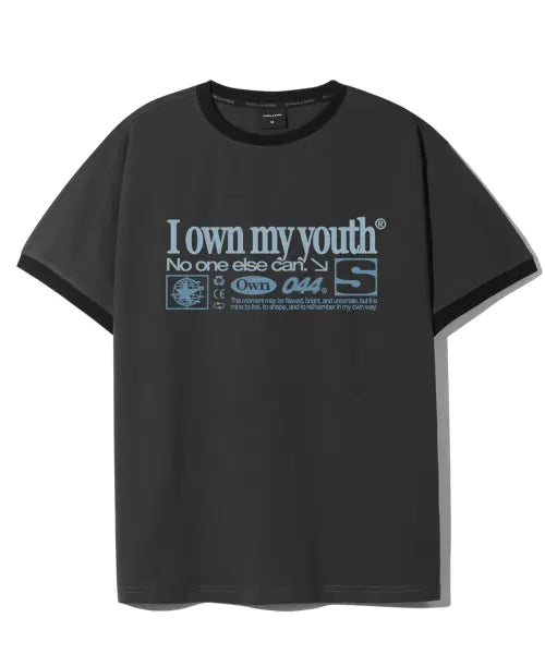 [VIVA LA VIDA] Ringer Short Sleeve T-Shirt / None 링거 반팔 티셔츠
