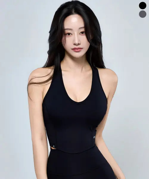 [PHYSICAL GARMENTS] P5064 V-Neck Bralette [2 Colors] / P5064 V넥 브라탑 [2COLOR]
