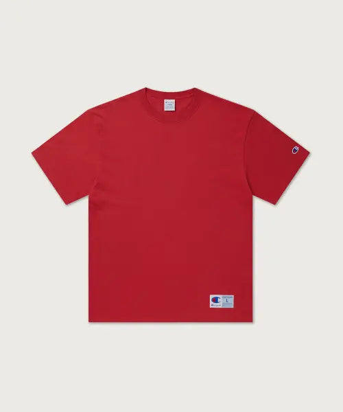 [CHAMPION] Jog T-shirt Red / 조그택 반팔 티셔츠 Red