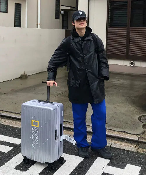 [NATIONALGEOGRAPHIC] Ronda 25-inch Carry-on Suitcase - Silver / [항공커버 포함] N265ASU320 론다 캐리어 25형 SILVER