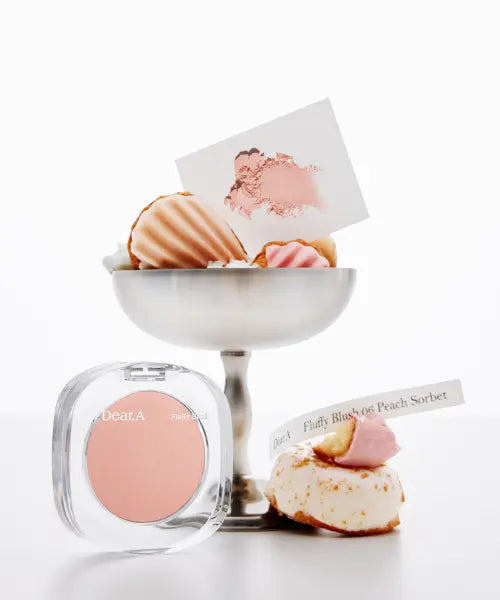 [DEARA] Dear.A Fluffy Blush 01 Apricot Cream / 플러피 블러쉬 8 Colors