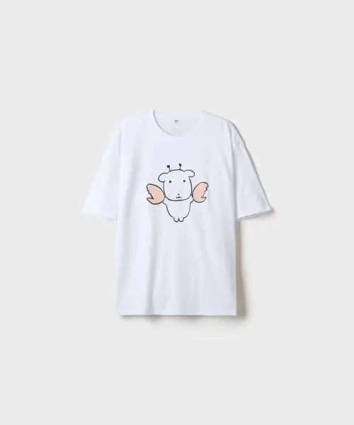 [SPAO] GANAD. 24SS Zodiac Short Sleeve T-shirt (Red) / [가나디] 별자리 반팔 티셔츠(Red)_SPRLG49U01