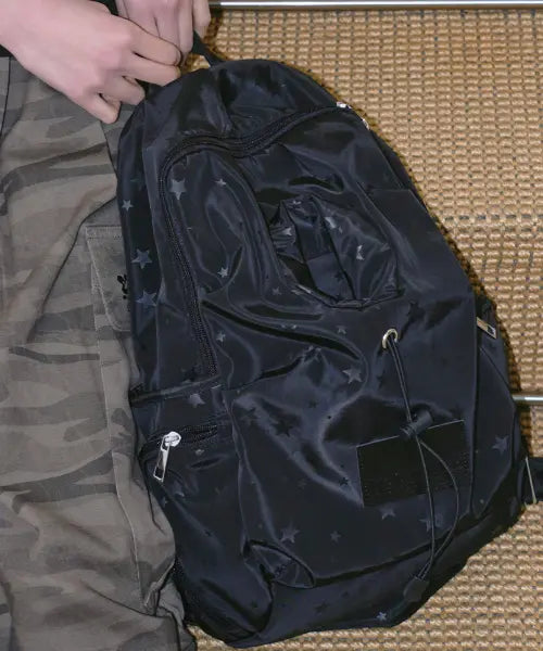 [THE GREEN LAB] Star Backpack [Black] / 스타 백팩 [블랙]