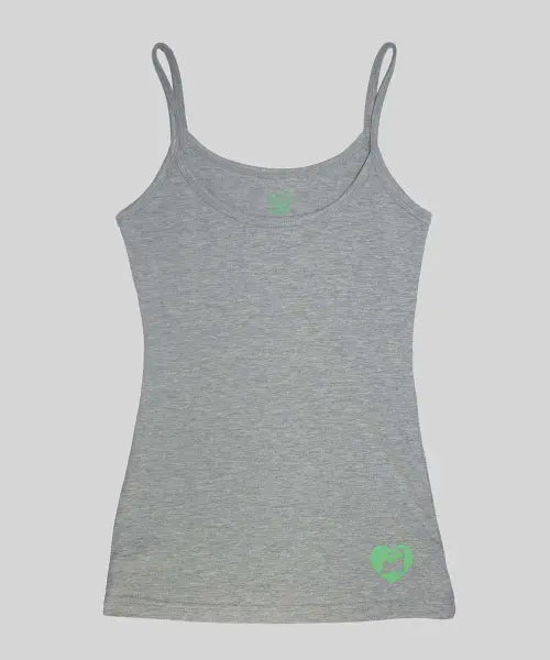 [SCULPTOR] Sweet Kitty Tank Top Melange Gray