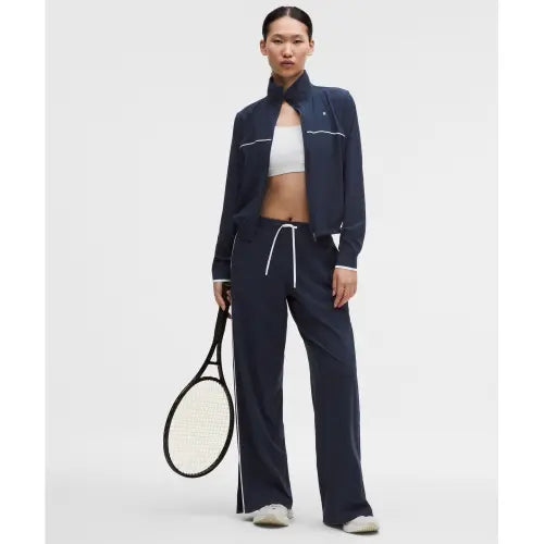 [LULULEMON] Court Rival Wide Leg Track Pants - Regular CLBL WHT / 코트 라이벌 와이드 레그 트랙 팬츠 *레귤러  CLBL WHT