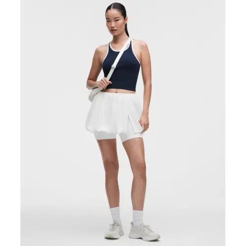 [LULULEMON] Bubble Hem High-Rise Skirt WHT / 버블 헴 하이라이즈 스코트  WHT