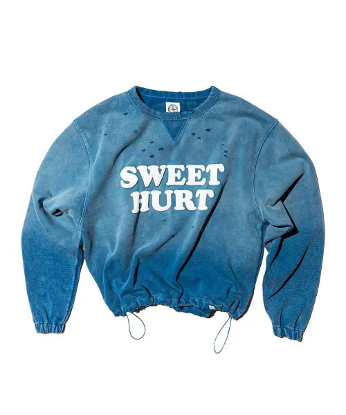 [PUNCH DRUNK PARTIES] SWEET HURT Sweatshirt (NAVY)