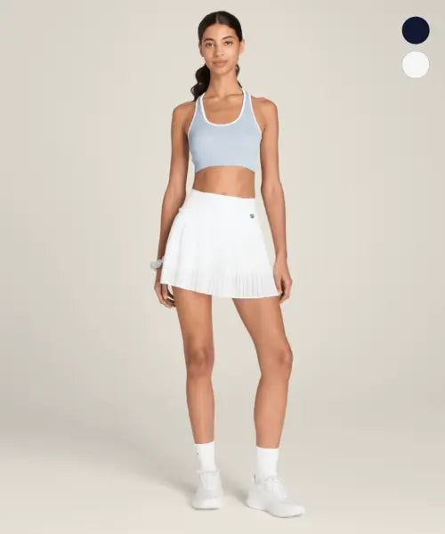 [WILSON] Downtown Mesh Pleated Skirt W (2 Colors) / 다운타운 메쉬 플리츠 스커트 W (2color)