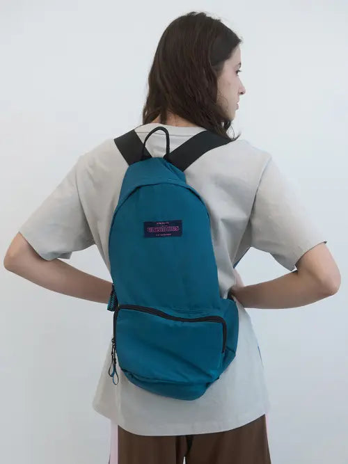 [ENZO BLUES] Mountain Packable Backpack (Teal Green) / 마운틴 패커블 백팩 (Teal Green)