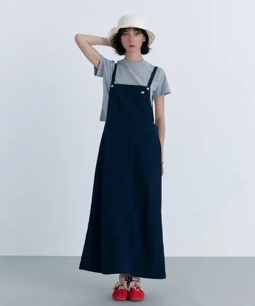 [CLO'ET] Utility Apron Dress + Navy / 유틸리티 에이프런 드레스 + 네이비
