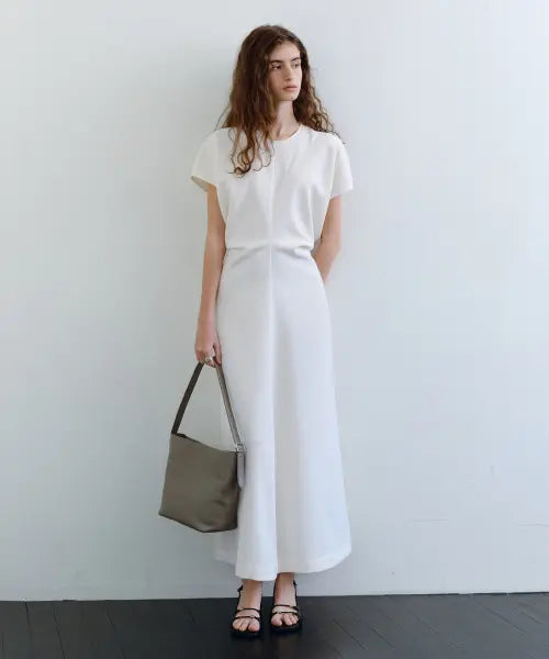 [URAGO] Dolman sleeve long dress