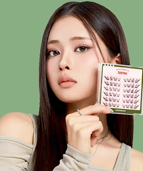 [CORINGCO] Coringco Toktokhara No-Glue Eyelash #Cats / 톡톡하라 노글루 속눈썹 캣츠